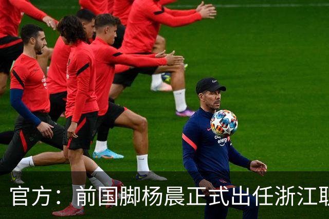 官方：前国脚杨晨正式出任浙江职业足球俱乐部总经理